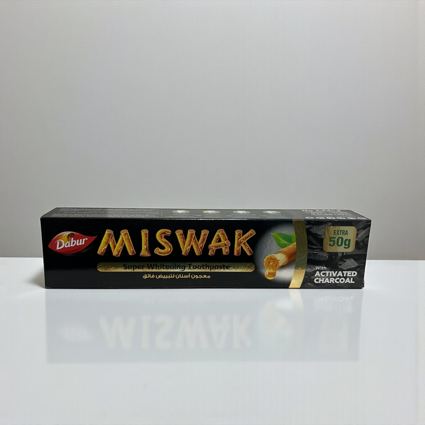 Dabur Miswak – Dentifrice au Charbon 50 g