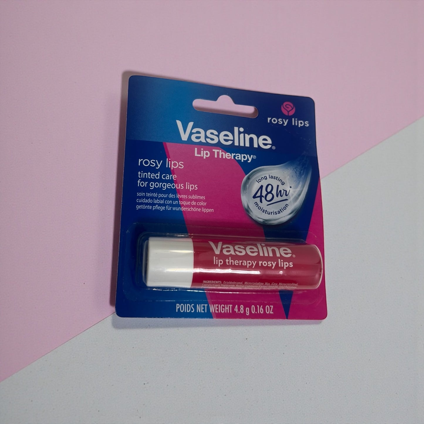 Vaseline - Baume à lèvres hydratant rosy