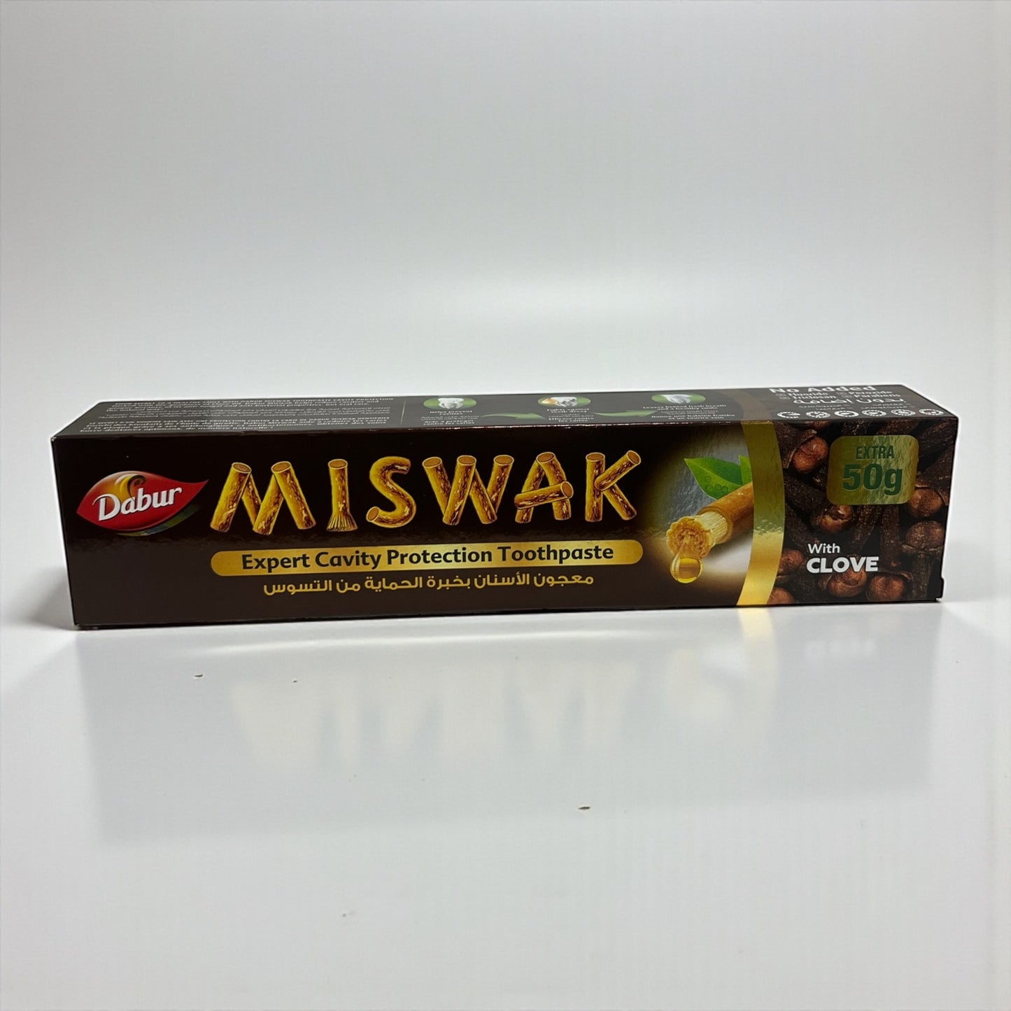 Dabur Miswak – Dentifrice aux Clous de Girofle 50 g
