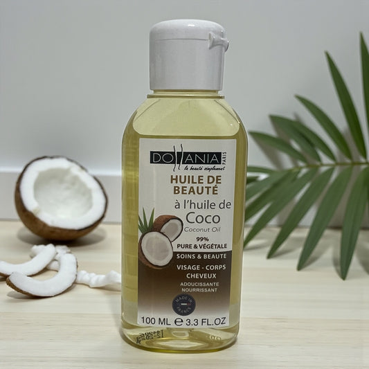 Dollania – Huile de Beauté à la Noix de Coco – 100 ml