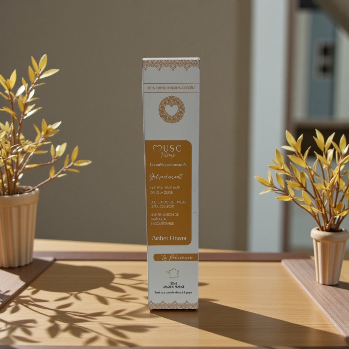 Gel Parfumant Musc Intime – La Précieuse Amber Flower (30 ml)