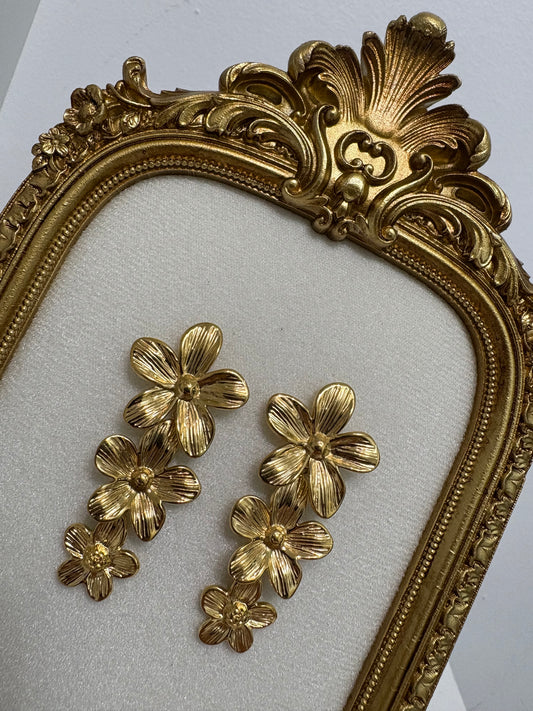 Boucles d’oreilles Calyssa en acier inoxydable (Stainless Steel)