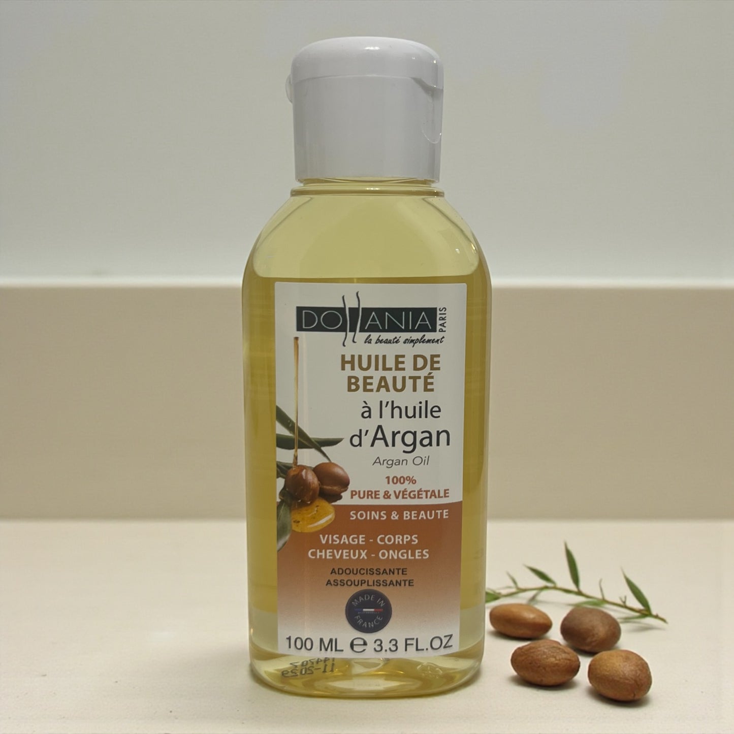 Dollania - Huile de Beauté à l’Huile d’Argan – 100 ml