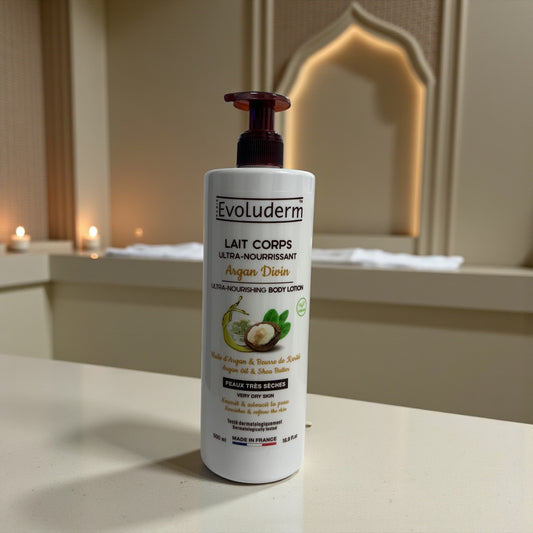 Evoluderm lait corps Argan divin 500ml