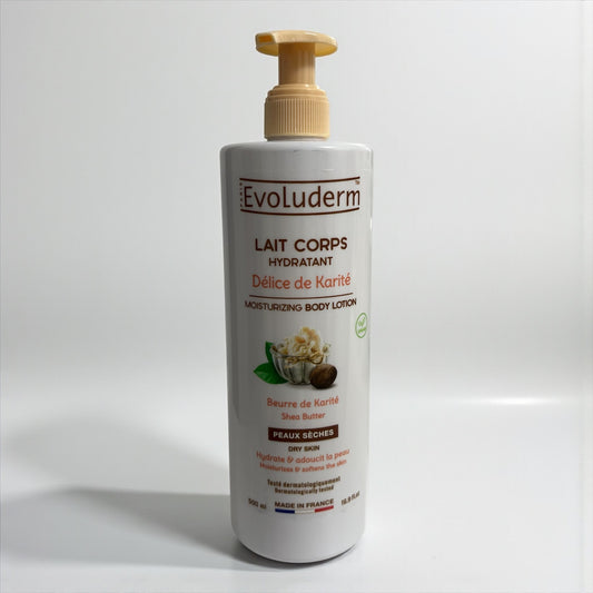 Evoluderm lait corps Délice de karité 500ml