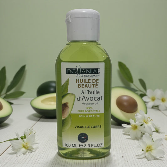 Dollania – Huile de Beauté à l’Huile d’Avocat – 100 ml