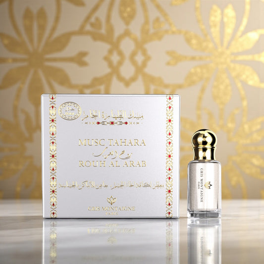 Musc Tahara Rouh Al Arab 12ml - Gris Montaigne