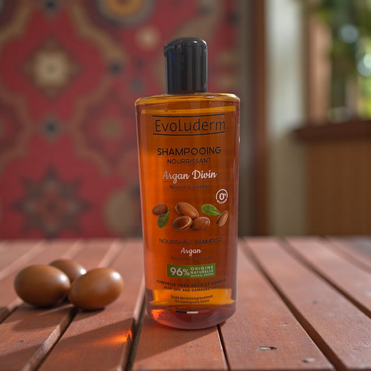 Evoluderm shampooing Argan divin 400ml